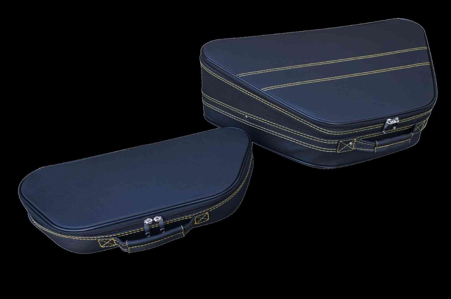 Roadsterbag luggae set Ferrari SF90 Coupe & Spider frunk (2-pcs) with yellow seams