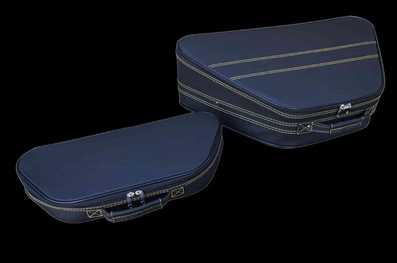Roadsterbag luggae set Ferrari SF90 Coupe & Spider frunk (2-pcs) with yellow seams