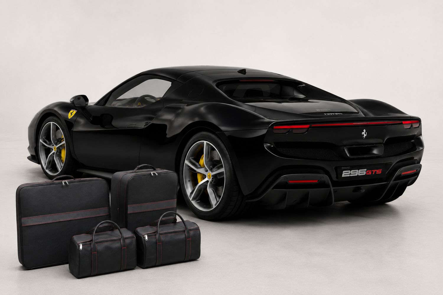 Roadsterbag suitcase set Ferrari 296 GTB trunk & interior Carbon (4-pcs) Roadsterbag suitcase set Ferrari 296 GTB trunk & interior Carbon (4-pcs)