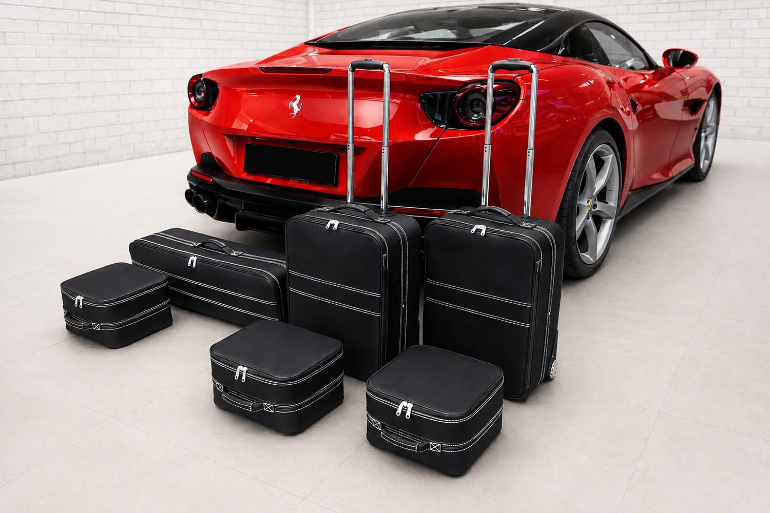 Roadsterbag suitcase set Ferrari Portofino (also M) 6-piece