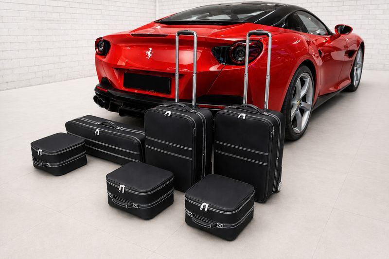 Roadsterbag suitcase set Ferrari Portofino (also M) 6-piece
