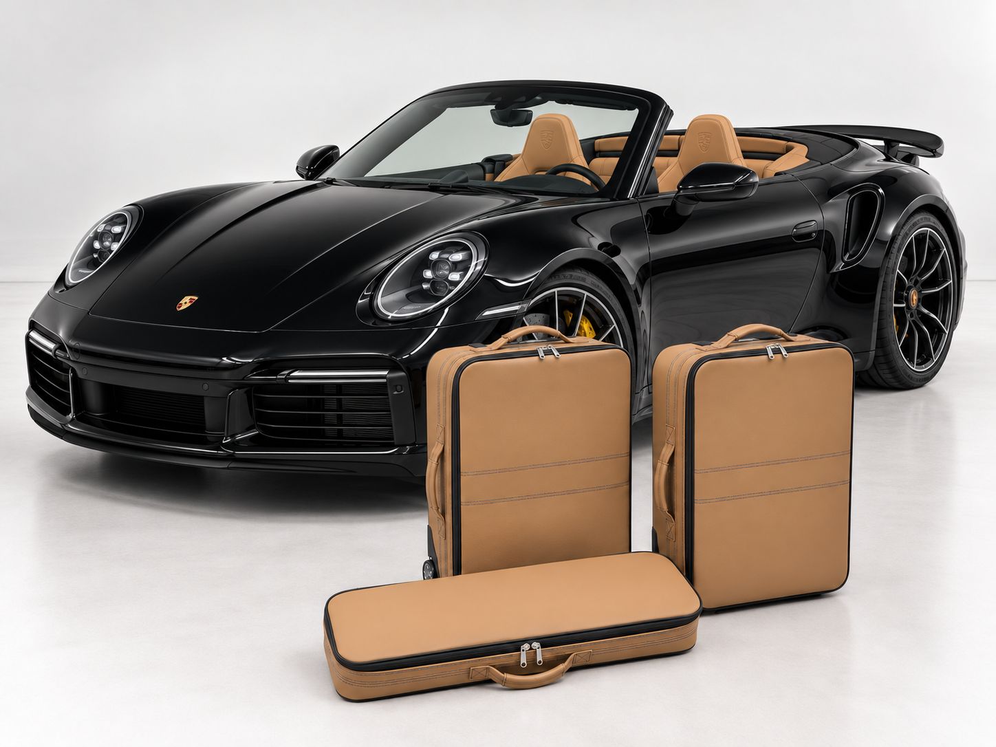 Roadsterbag suitcase set Porsche 992 Turbo S (full leather) Camel (8-pcs) Roadsterbag suitcase set Porsche 992 Turbo S (full leather) Camel (8-pcs)