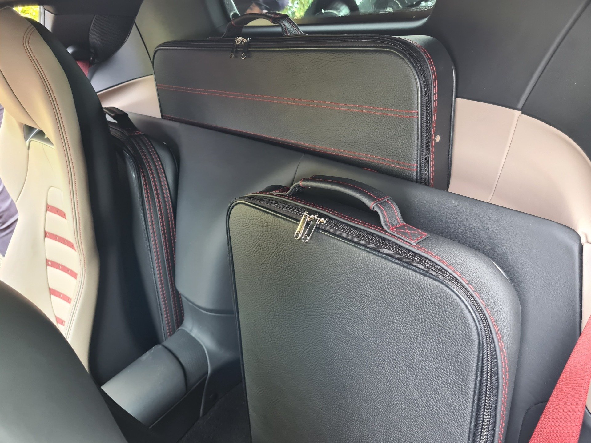 Roadsterbag kofferset Ferrari 849 Testarossa Coupé  interieur (3-dlg)