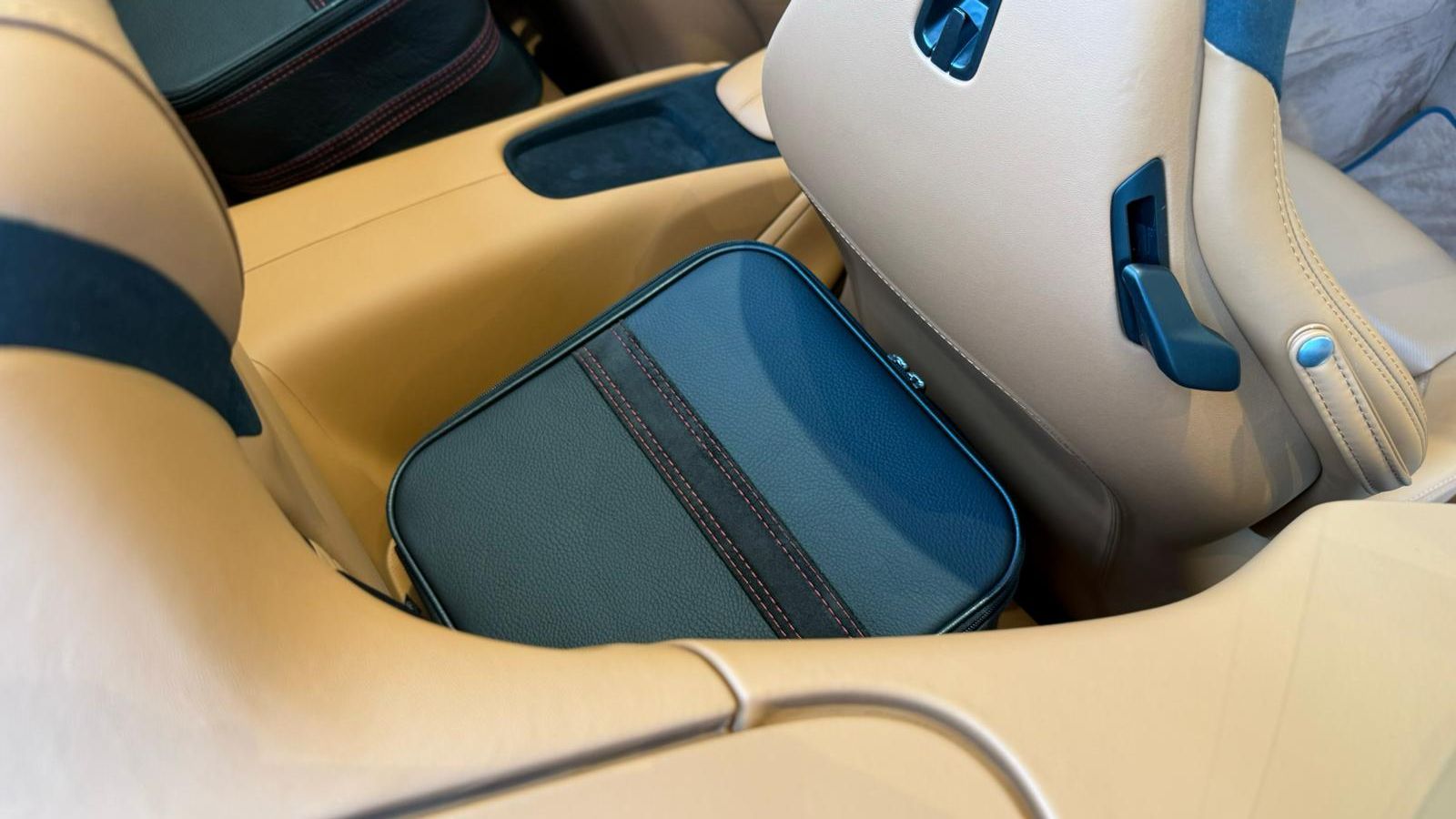 Roadsterbag kofferset Ferrari Amalfi Spider + rode stiknaden (2-dlg)