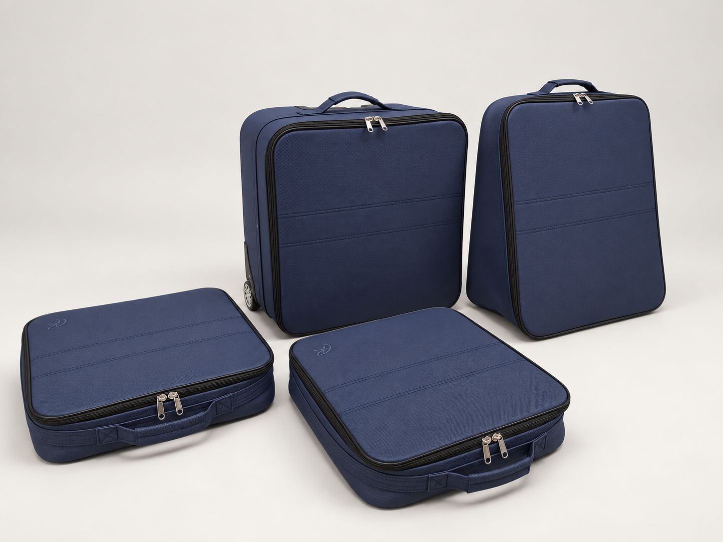 Roadsterbag suitcase set Ferrari F430 Coupe and Spider Kobalt Leather Roadsterbag suitcase set Ferrari F430 Coupe and Spider Kobalt Leather