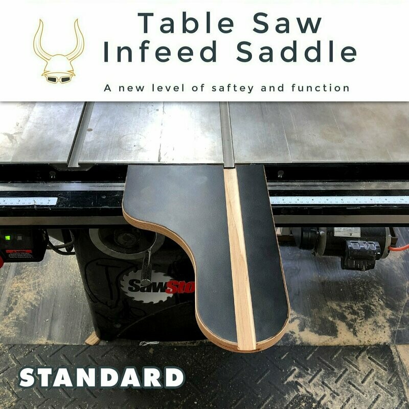Infeed Table for Saw Stop and Standard Cabinet Table Saws