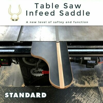 In Feed Table for Standard Table Saws CHECK LINK IN Description