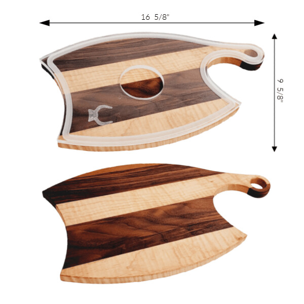 Axe Head Cutting Board Template - AB9_HK