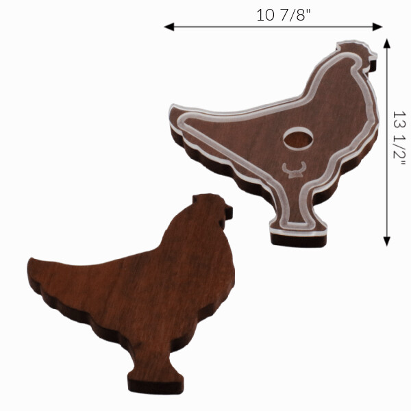 Chicken Cutting Board Template AN11 HK