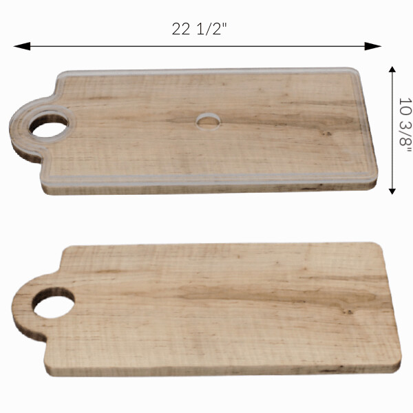 Looped Artisan Cutting Board Template - AB12_GRB