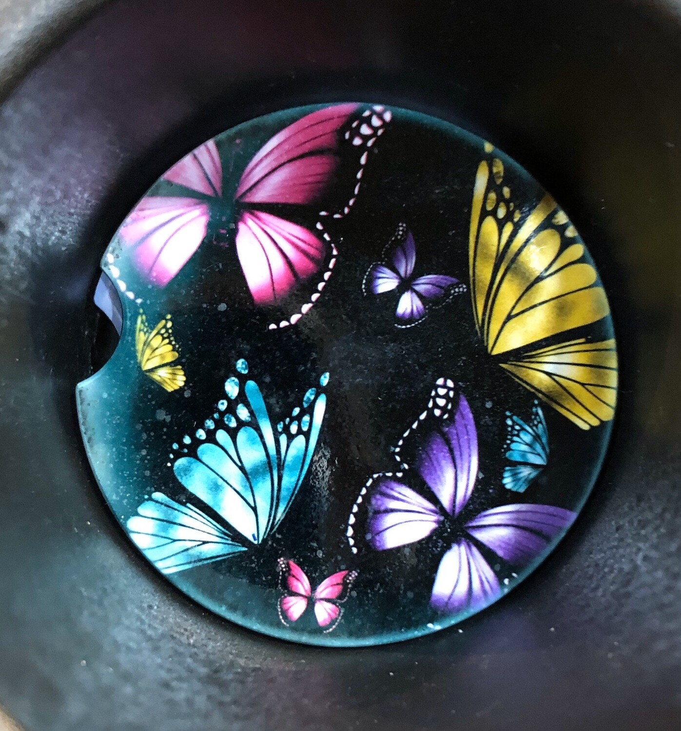 Car Coaster Butterflies