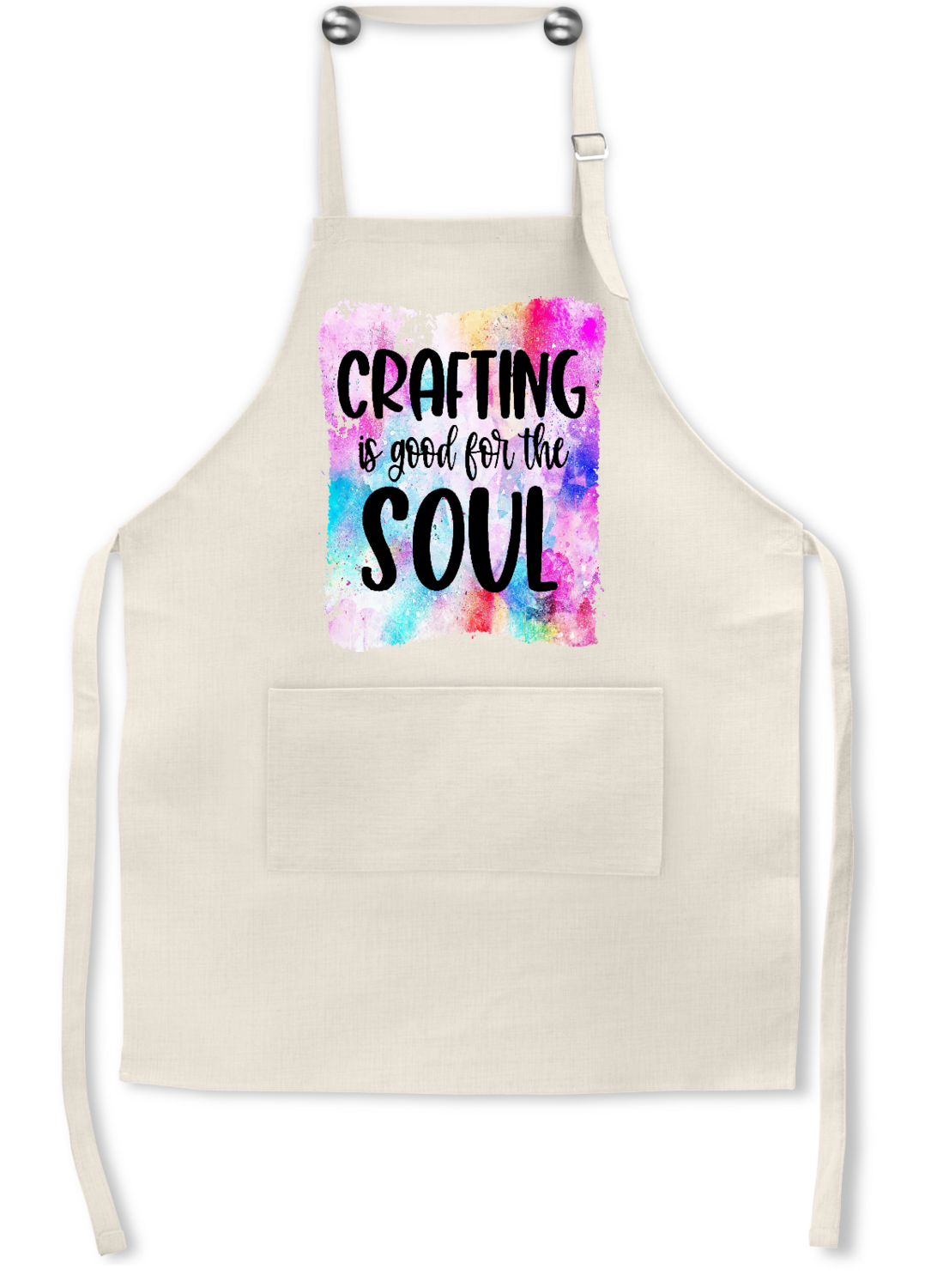 Crafting Apron: CRAFTING IS GOOD FOR THE SOUL