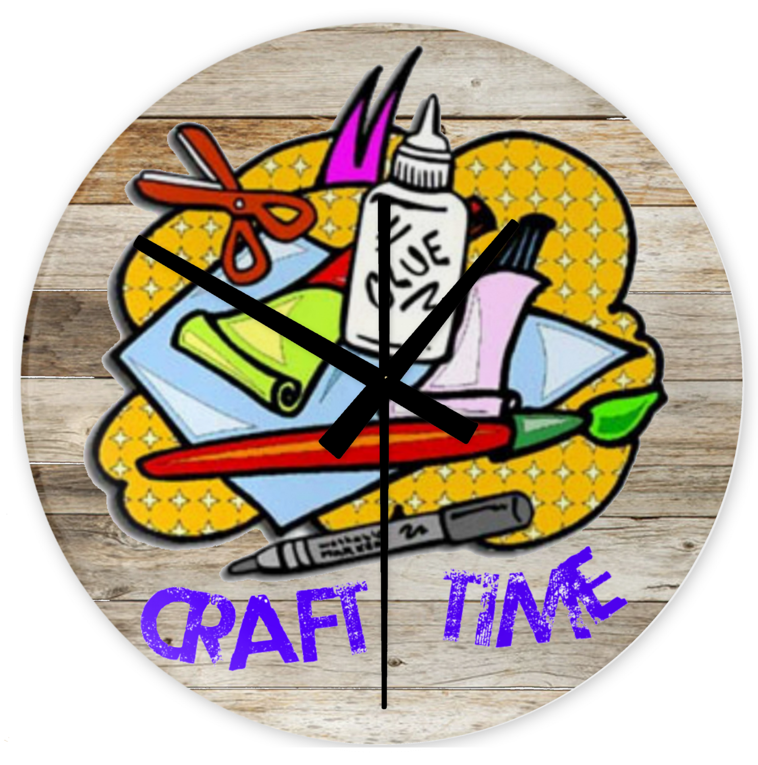 Crafting Clock: CRAFT TIME