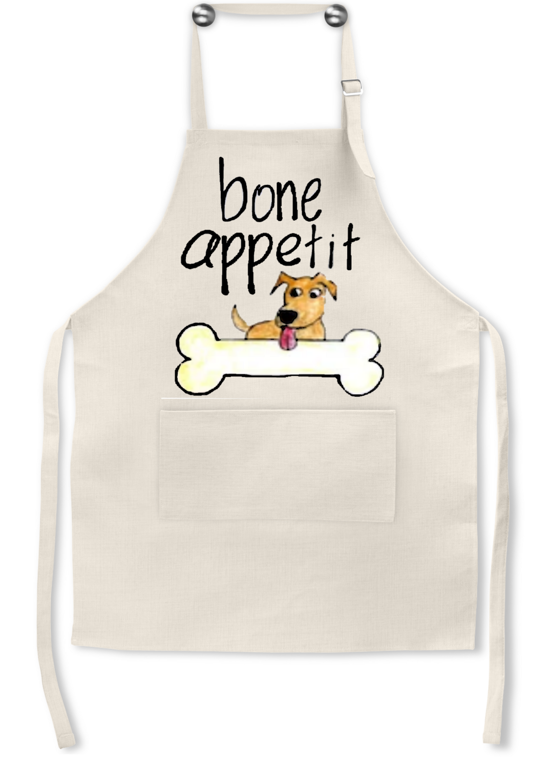 Dog Apron: BONE APPETIT