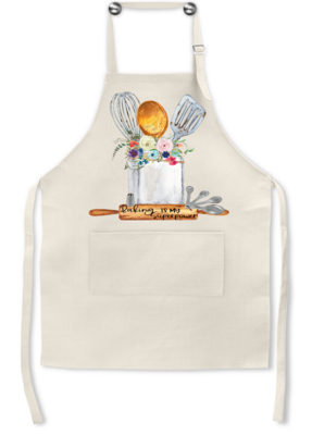 Apron: BAKING IS MY SUPER POWER