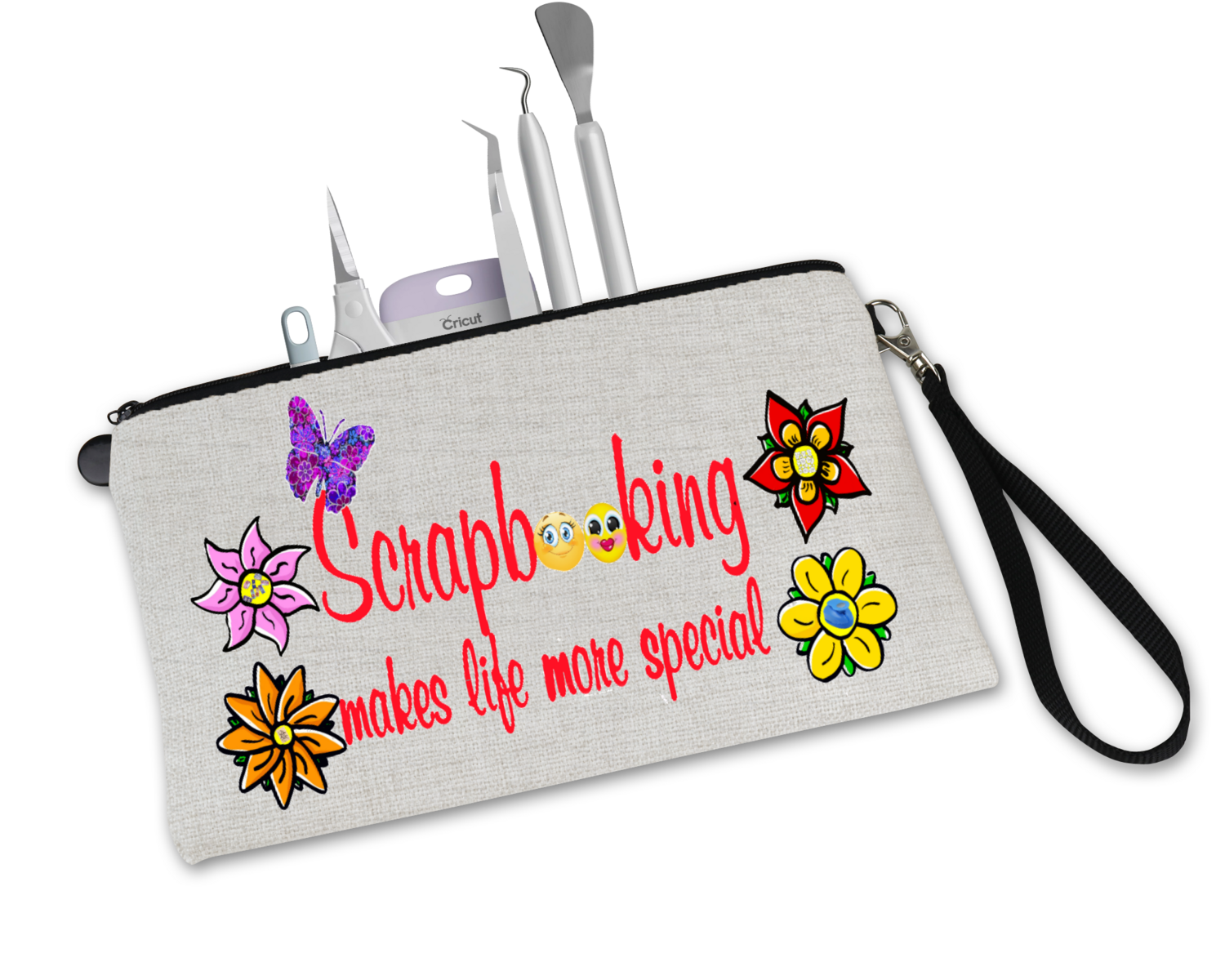 Crafting Tool Bag: SCRAPBOOKING MAKES LIFE MORE SPECIAL