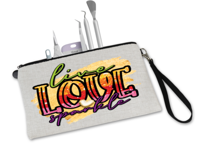 Crafting Tool Bag: LIVE LOVE SPARKLE
