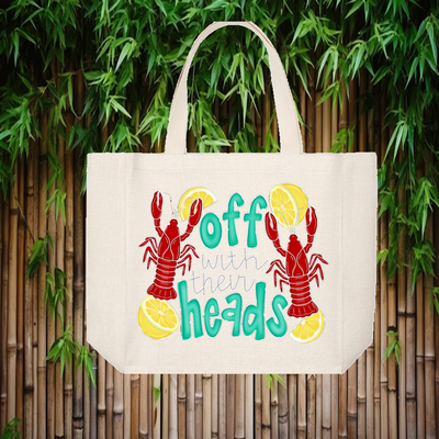Tote Bag: OFF WITH THEIR HEADS