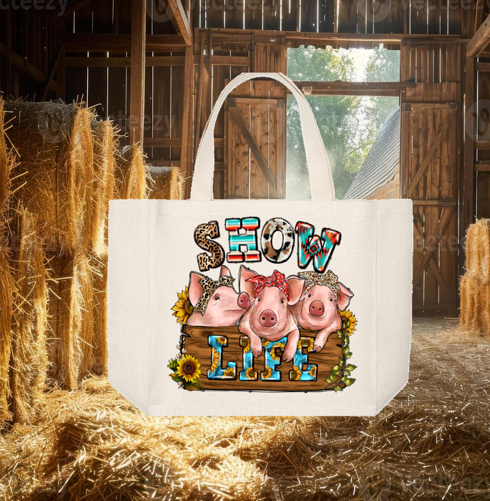 Tote Bag: SHOW LIFE