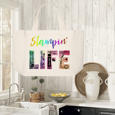 Crafting Tote Bag:  STAMPIN&#39; LIFE