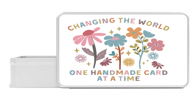 KEEPSAKE BOX: CHANGING THE WORLD ONE HANDMADE CARD AT A TIME