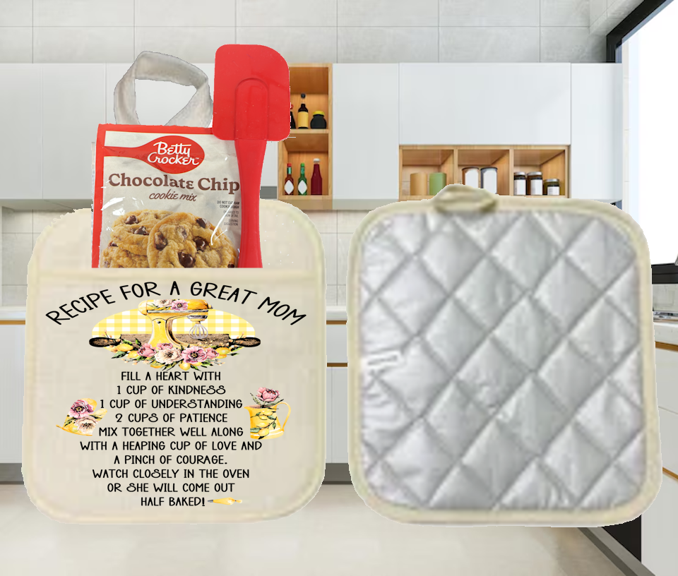 Potholders: RECIPE FOR A GREAT MOM