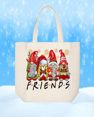 Tote Bag: GNOMES WITH FRIENDS