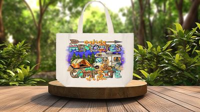 Tote Bag: MAKING MEMORIES ONE CAMPSITE AT A TIME