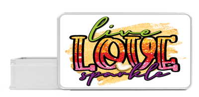 KEEPSAKE BOX: LIVE LOVE SPARKLE