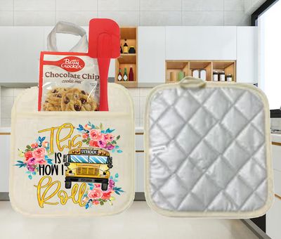 Potholders: THIS IS HOW I ROLL