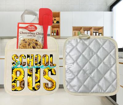 Potholders: SCHOOL BUS DRIVER