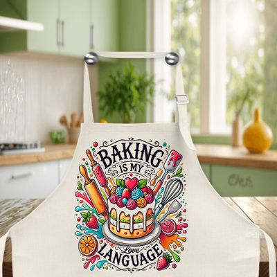 Apron: BAKING IS MY LOVE LANGUAGE