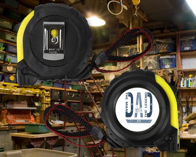 Tape Measure: DAD #THE MAN#THE MYTH#THE LEGEND