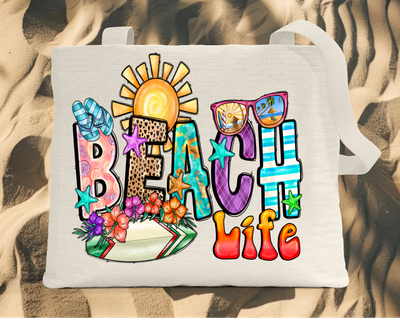Tote Bag: BEACH LIFE