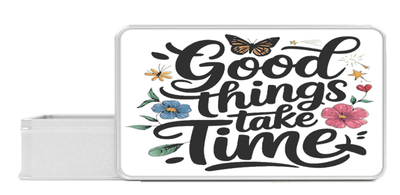 KEEPSAKE BOX: GOOD THINGS TAKE TIME