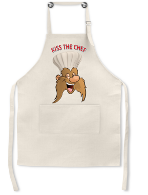 Apron: KISS THE CHEF