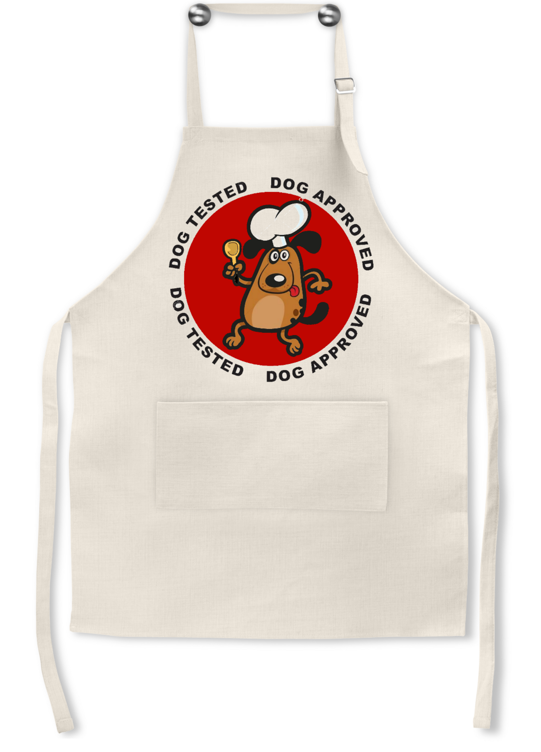 Dog Apron: DOG TESTED, DOG APPROVED