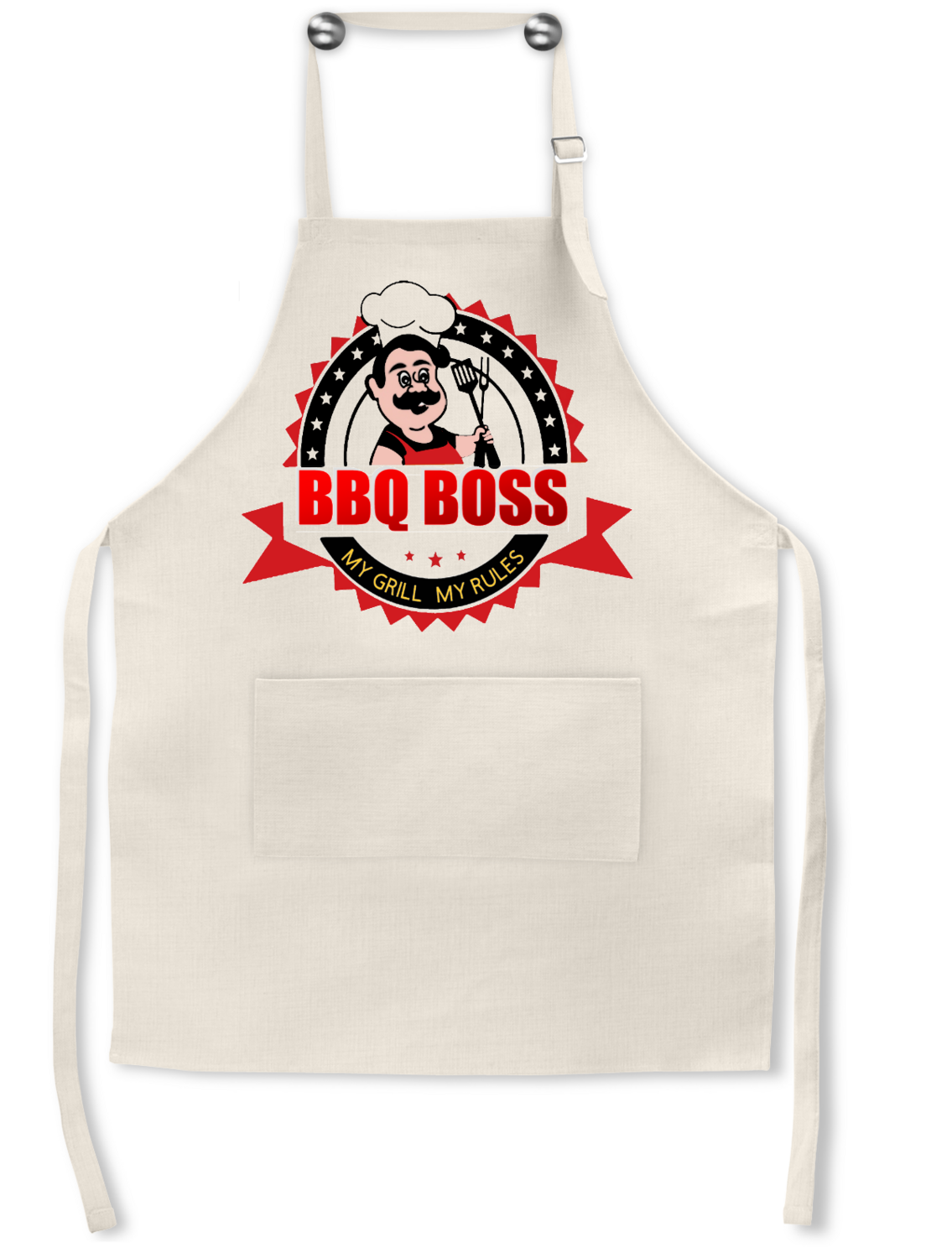 Apron: BBQ BOSS MY GRILL MY RULES