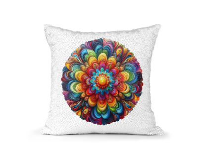 Pillow Sequin Mandala