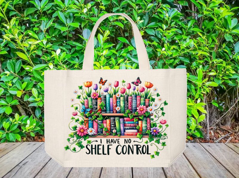 Book Bag:  I HAVE NO SHELF CONTROL