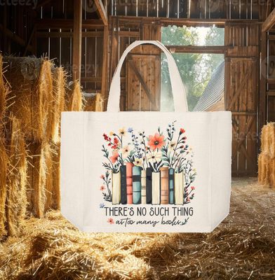 Book Bag:  THERE'S NO SUCH THING AS TOO MANY BOOKS