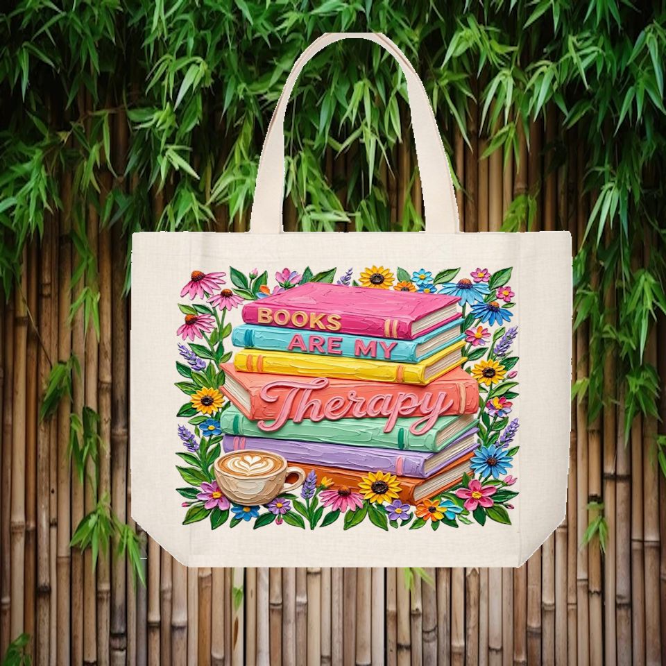 Book Bag:  BOOKS ARE MY THERAPY 2