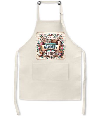 Apron:  MADE WITH LOVE IN GRAMMA'S KITCHEN
