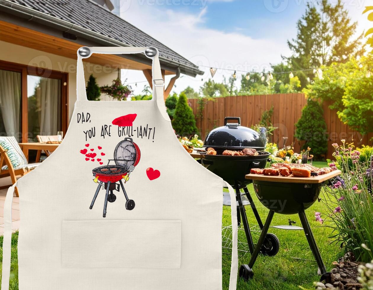 Apron: DAD YOU ARE A GRILL-IANT