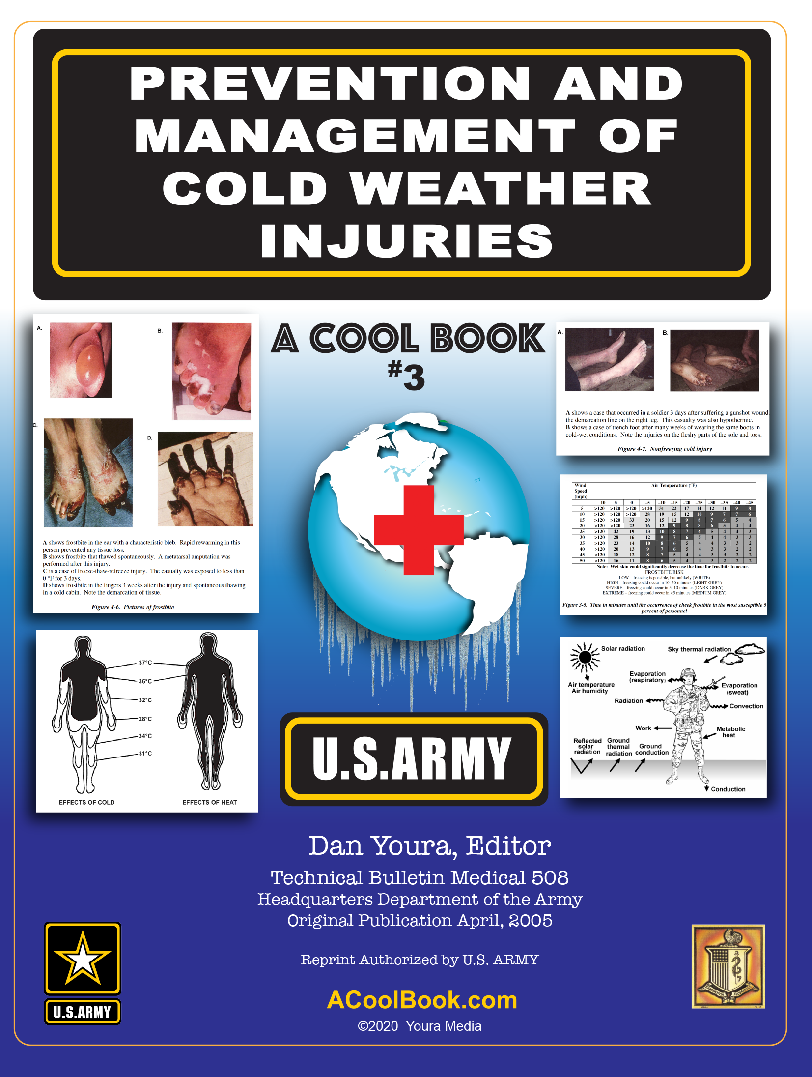 #1 Complete Set of 3 US Army Medical books on Effects of Cold on Human Health –– $6 Download