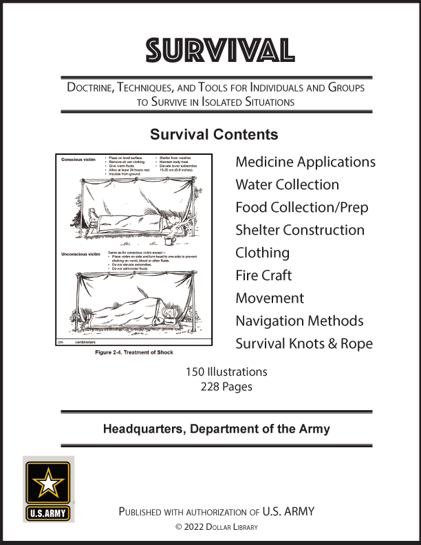 $2 Download U.S. ARMY Survival