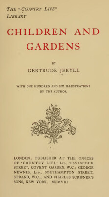 $2 Download. Children and Gardens. 1908 – 220p