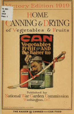 $2 Download. Canning and Drying of Vegetables & Fruits. 1918 – 38p