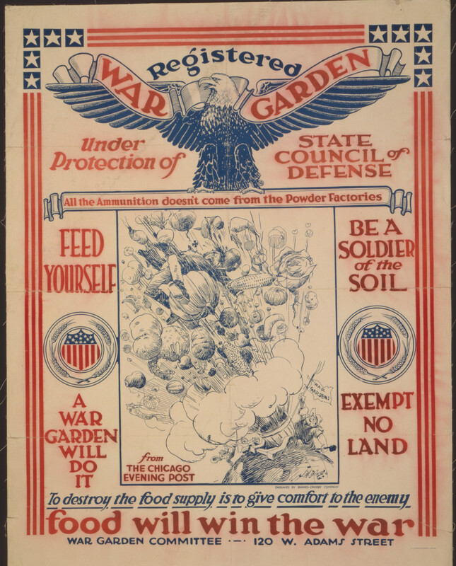 POSTER 8 Registered War Garden