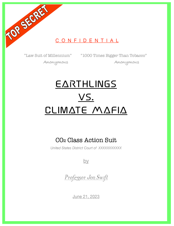 1 TOP SECRET Class Action Law Suit –– Download 34 pages